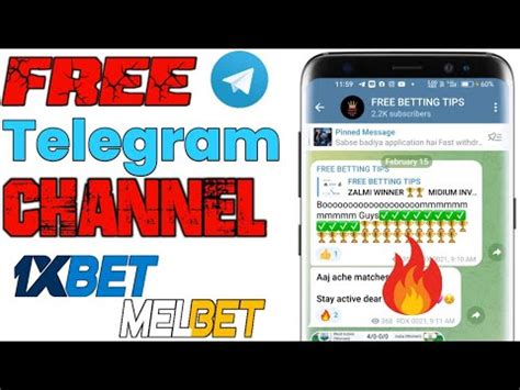 betting channels telegram